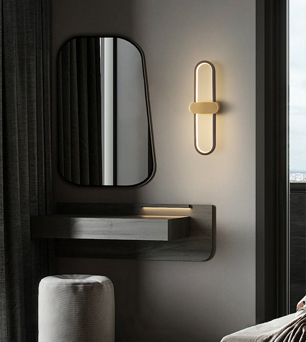 Creative LED bedside wall lamp