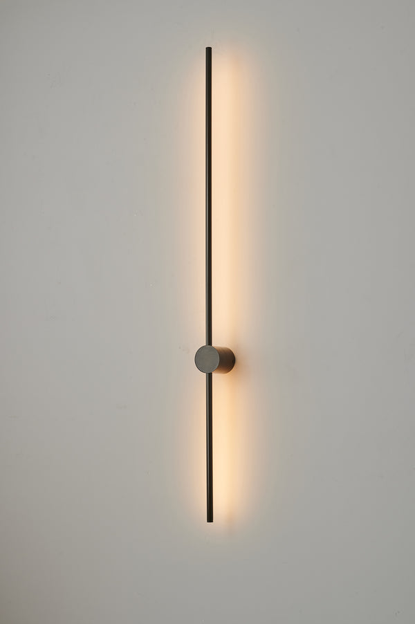 Minimalist LED line wall lamp