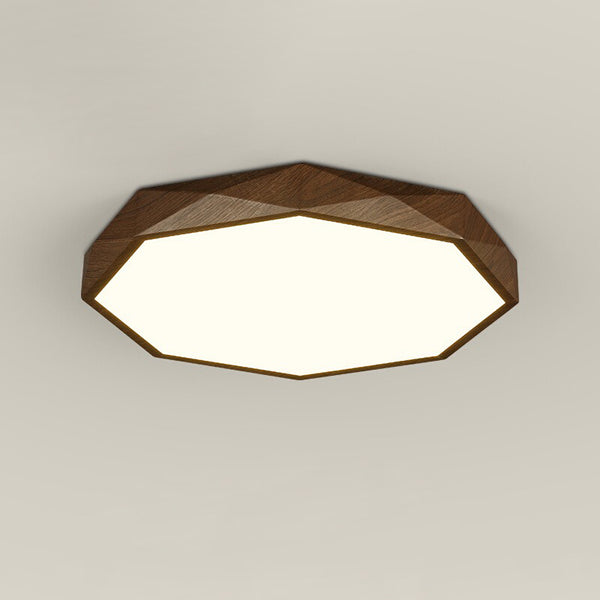 Simple geometric ceiling lamp