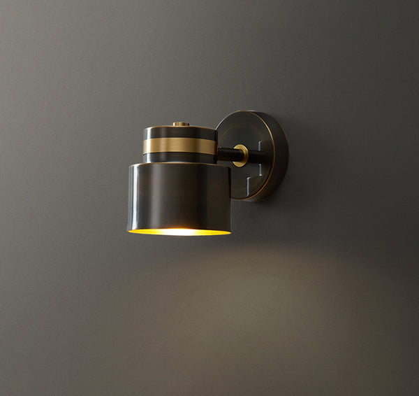 Lampe de chevet murale rotative pour chambre à coucher