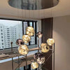 Lustre design en lave