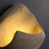 Wabi-sabi style wall lamp