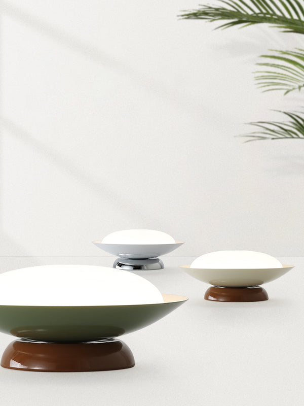 Japanese style bowl ceiling lamp