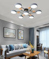 Nordic log led ceiling light