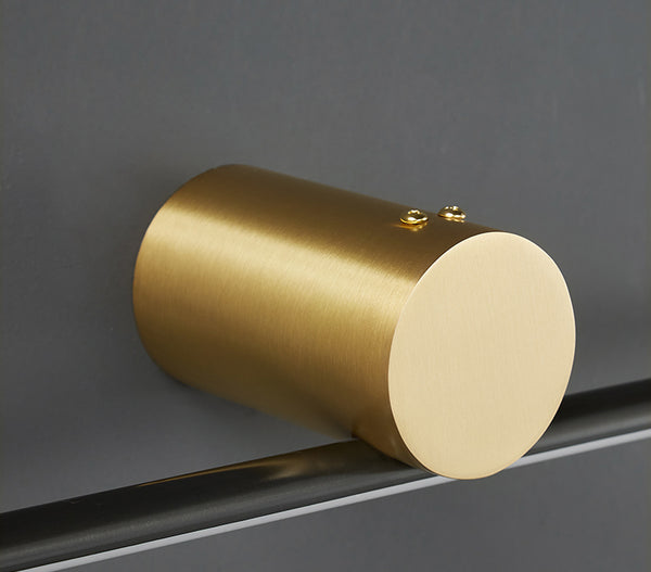 Copper LED mirror wall lamp