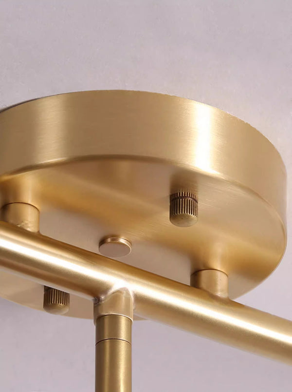 Solid wood LED corridor ceiling light