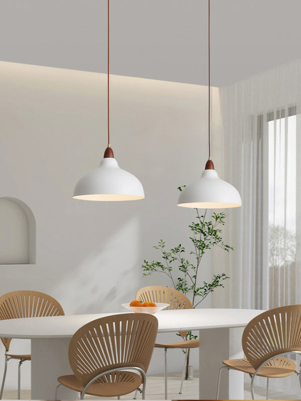 Lustre de salle à manger de style wabi-sabi