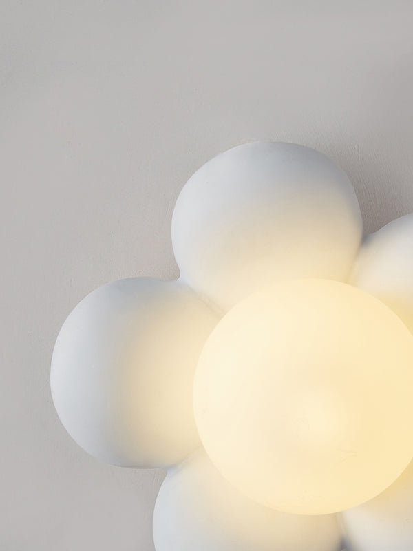 Applique murale à fleurs