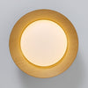Nordische kreative Deckenlampe mit Holzmaserung