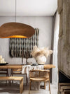 Mikro-Zement-Kronleuchter im Wabi-Sabi-Stil