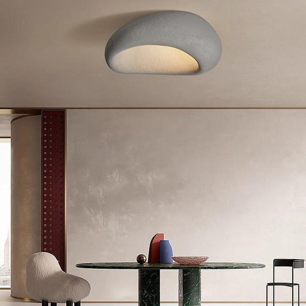 Deckenlampe für Schlafzimmer im japanischen Wabi-Sabi-Stil