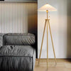 Fan shaped floor lamp