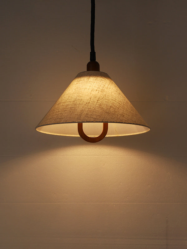 Lustre de restaurant rétractable de style Wabi-sabi