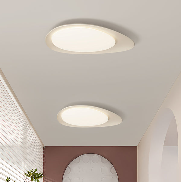 Plafonnier créatif en galets pour chambre à coucher et couloir