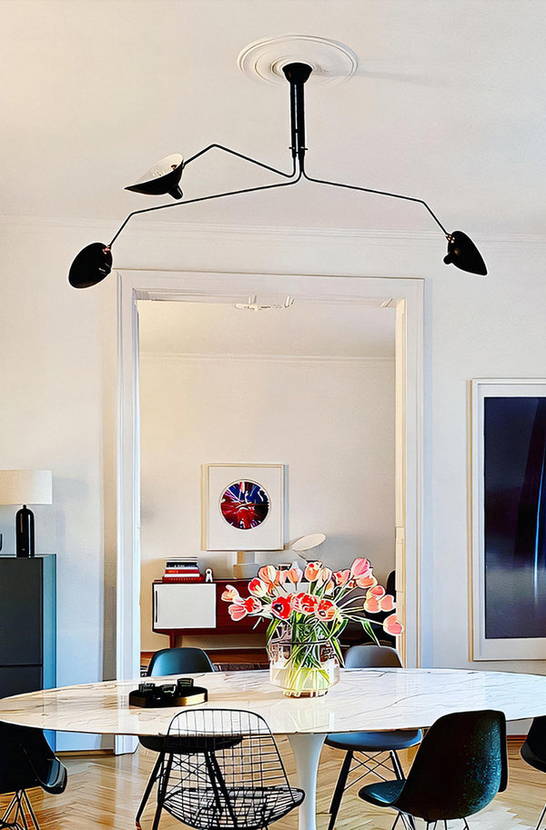 Personalisierte Entenschnabel-Deckenlampe