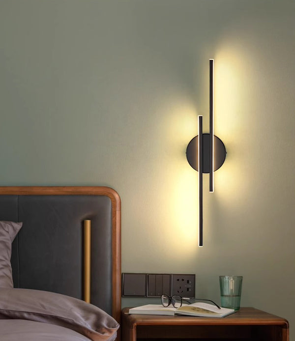 Applique de chevet longue et minimaliste