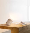 Wabi-sabi style bedroom bedside table lamp