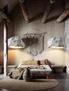 Wabi-sabi style creative cloud chandelier