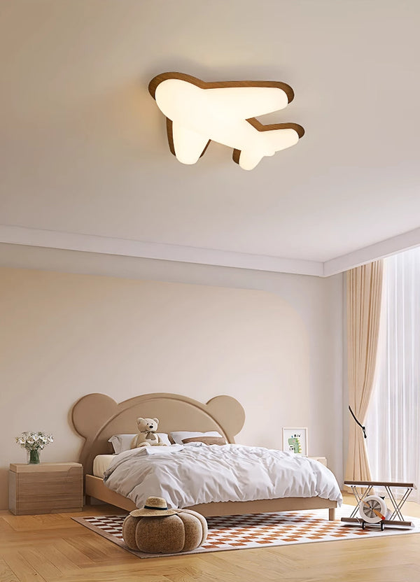 Cream Style Aircraft Ceiling Lamp