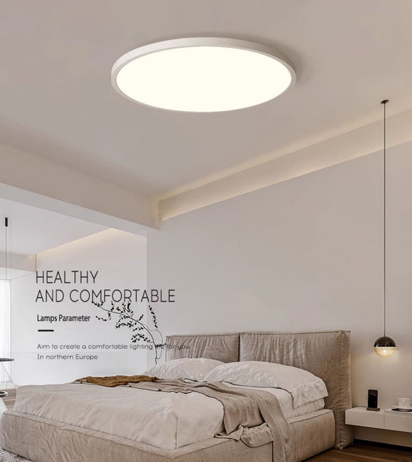 Minimalist ultra-thin LED ceiling light