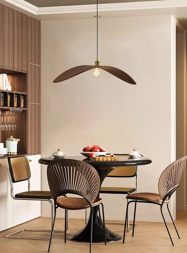 Suspension de salle à manger de style wabi-sabi