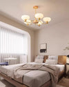 Wohnzimmer-Kronleuchter im mittelalterlichen Stil aus Kupfer
