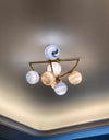 Lustre créatif nordique planète