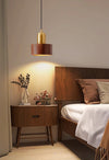 Solid wood all-copper small chandelier