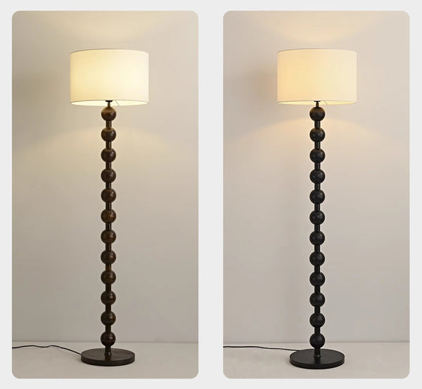 Round ball floor lamp