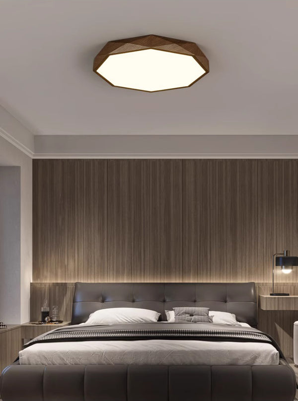 Simple geometric ceiling lamp