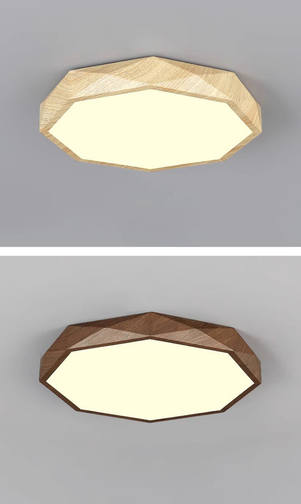 Simple geometric ceiling lamp