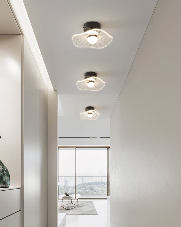 Creative lotus leaf ceiling lamp