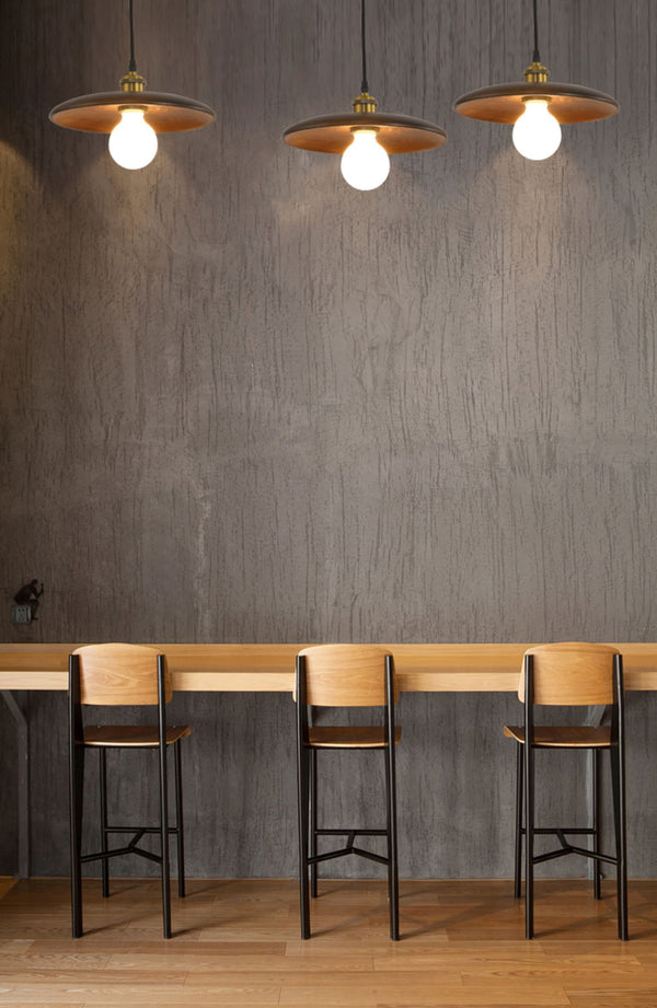 Wabi-sabi style Japanese restaurant chandelier