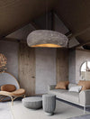 Mikro-Zement-Kronleuchter im Wabi-Sabi-Stil