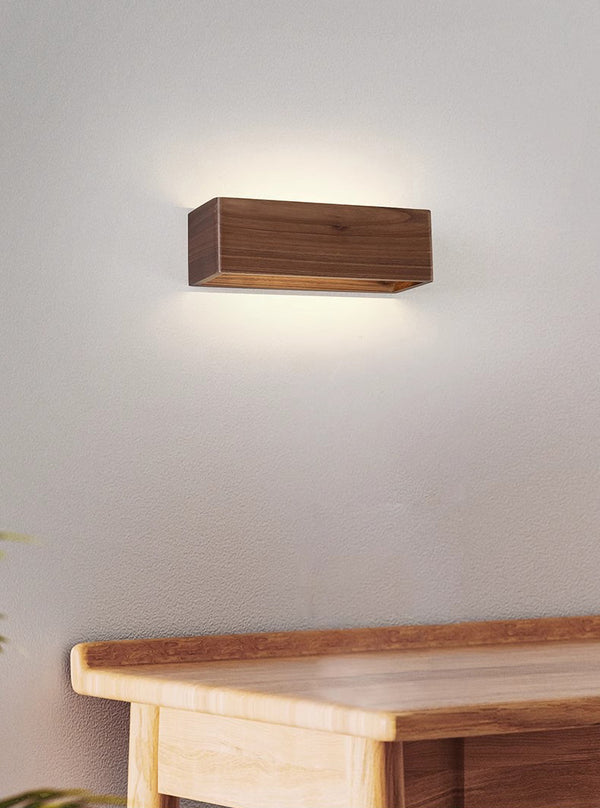 Kreative Wandlampe fürs Bett