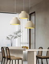 Kronleuchter im japanischen Creme-Stil