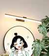 Einfache Spiegelwandlampe