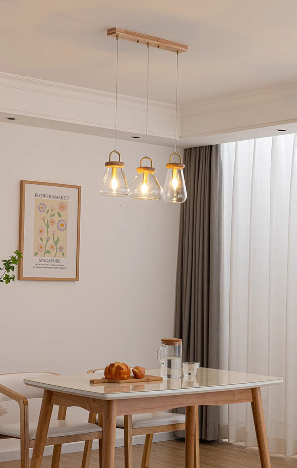 Creative personality glass chandelier