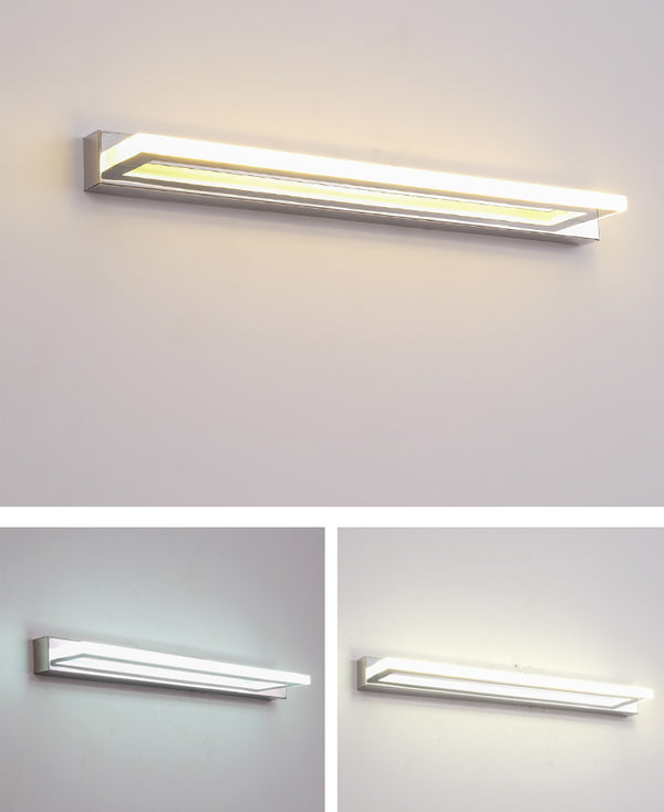 Applique murale simple pour miroir de salle de bain