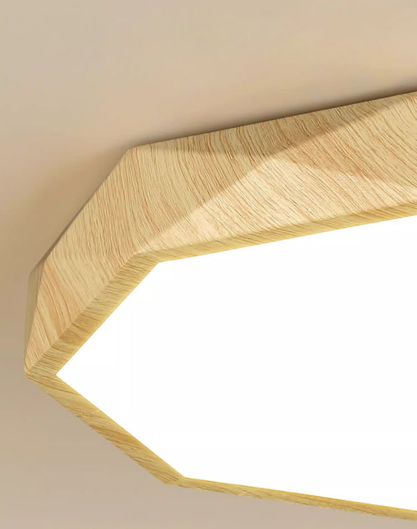 Simple geometric ceiling lamp
