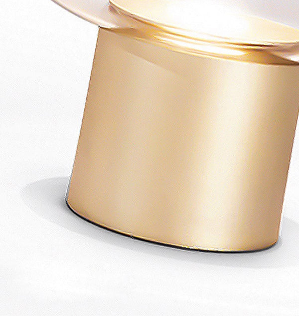 Creative glass bedside table lamp