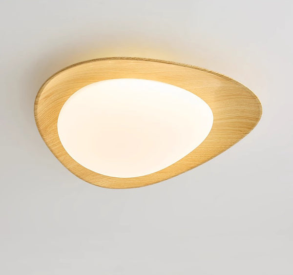 Plafonnier créatif en galets pour chambre à coucher et couloir