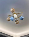 Lustre créatif nordique planète