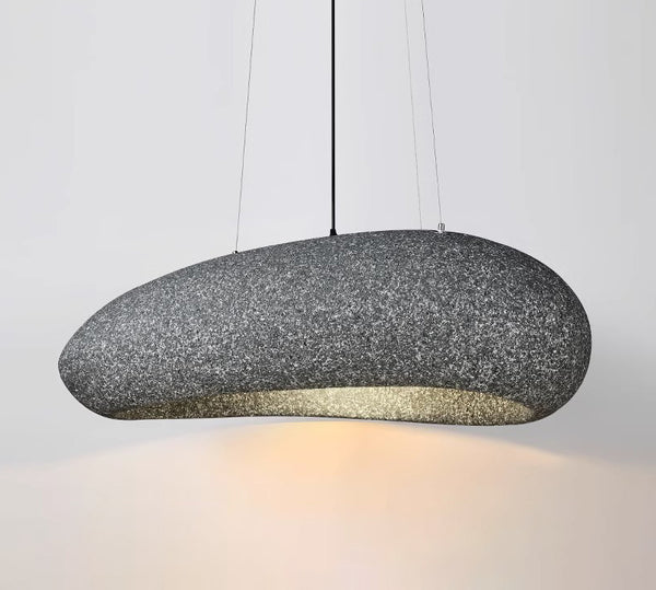 Kreativer Kronleuchter im Wabi-Sabi-Stil