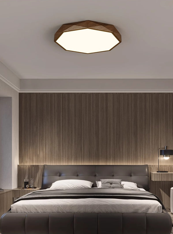 Simple geometric ceiling lamp
