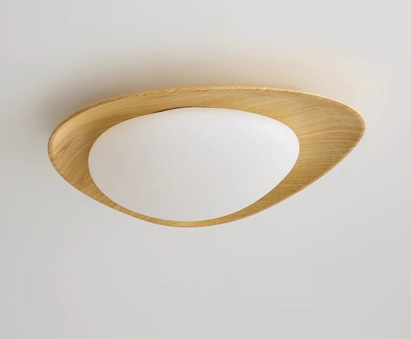 Plafonnier créatif en galets pour chambre à coucher et couloir