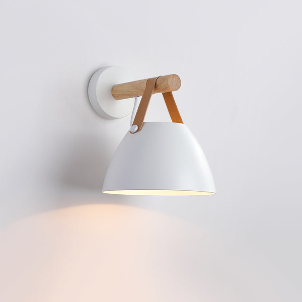 Lampe murale simple de chevet de chambre à coucher