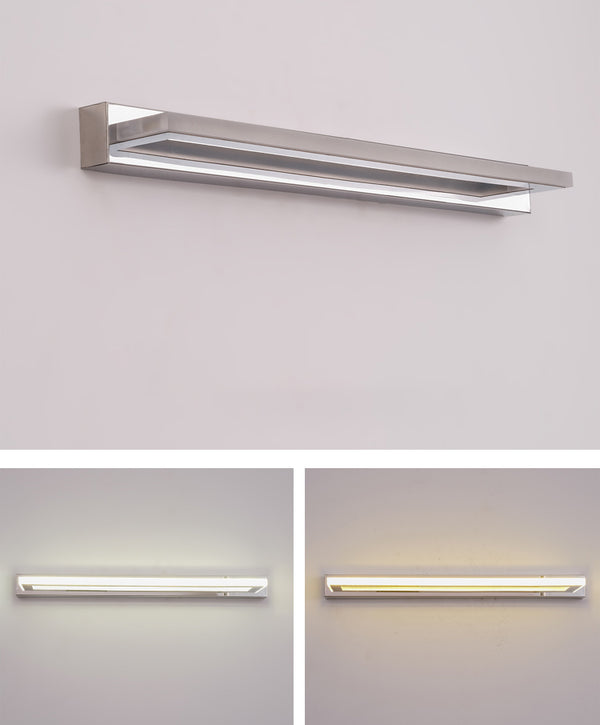 Applique murale simple pour miroir de salle de bain