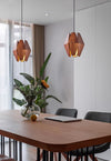 Creative solid wood chandelier