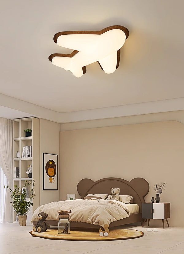 Cream Style Aircraft Ceiling Lamp